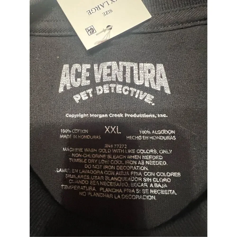 Ace Ventura Pet Detective Men’s Tee Shirt  Sz XXL NWT